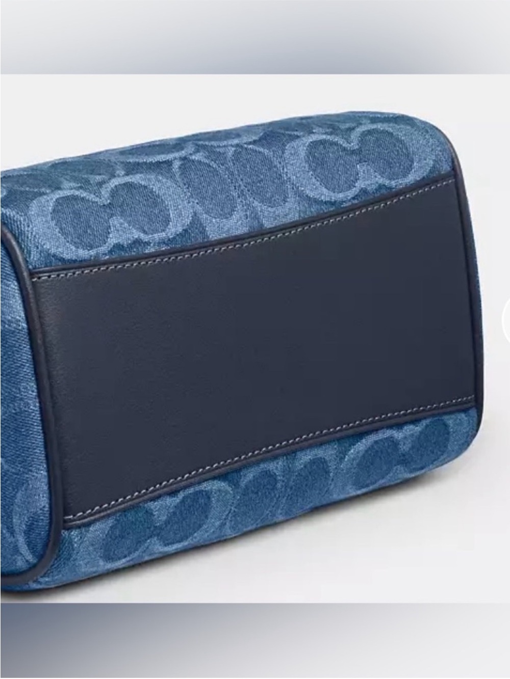 Coach Mini Rowan Crossbody Bag In Signature
Denim NWT - Picture 7 of 9